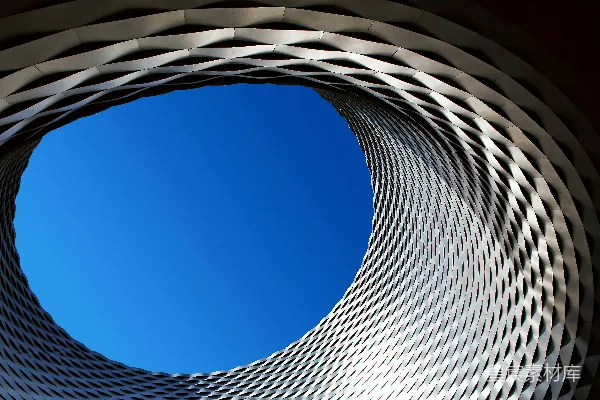 高清摄影 现代建筑的天空视角