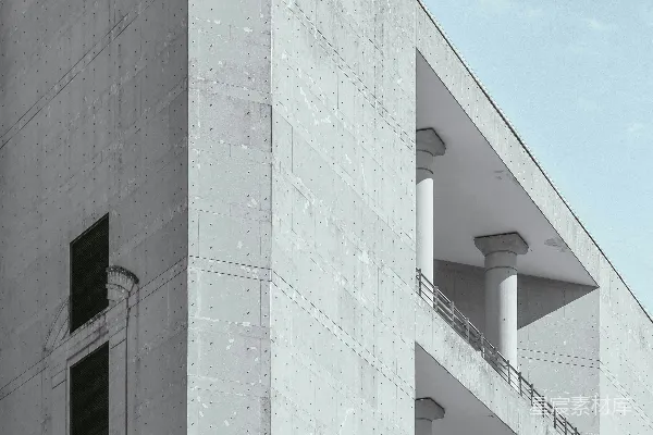高清摄影 现代简约建筑角落