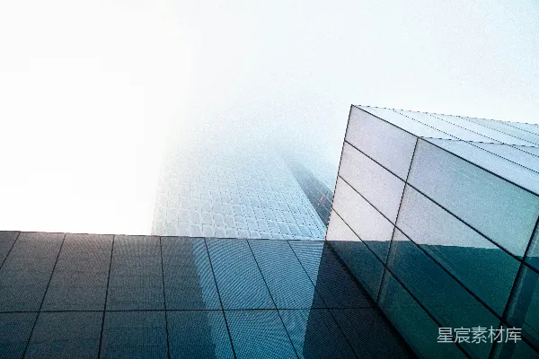 高清摄影 现代都市的玻璃建筑