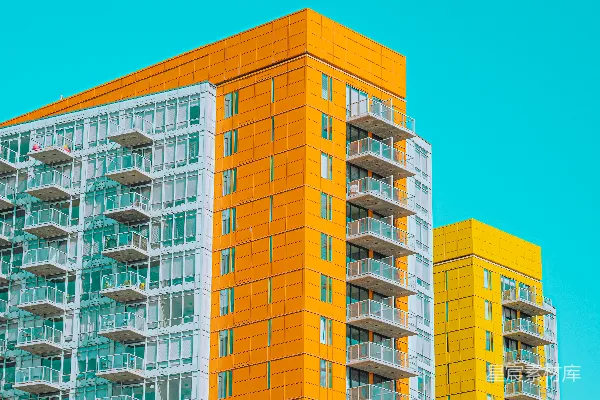 高清摄影 现代都市中的多彩建筑
