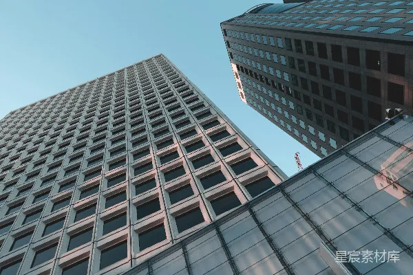 高清摄影 现代建筑的俯瞰视角