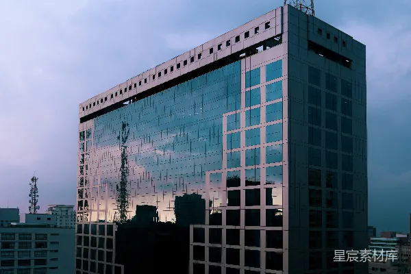 高清摄影 城市中的现代建筑