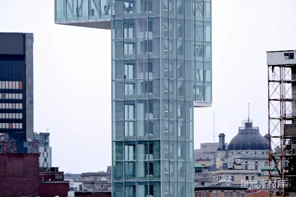 高清摄影 现代玻璃建筑与城市景观