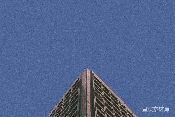 高清摄影 仰望高楼