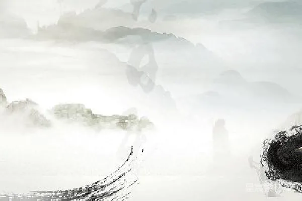 元素素材 中国风书法背景：师恩
