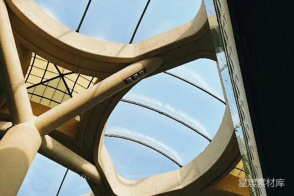 高清摄影 未来感建筑穹顶