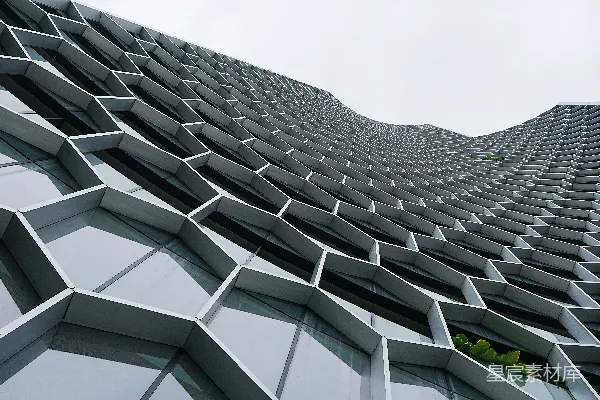 高清摄影 现代几何建筑的抽象视角