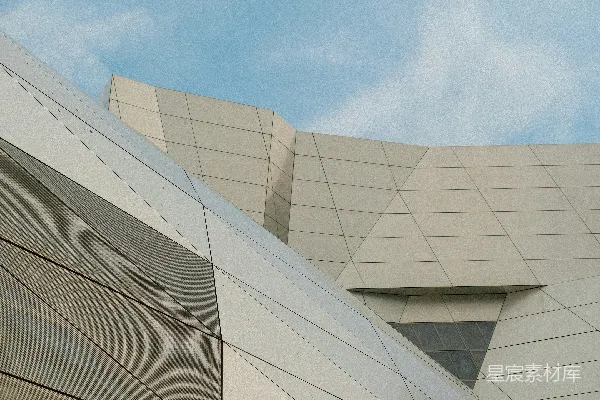 高清摄影 现代建筑的几何线条