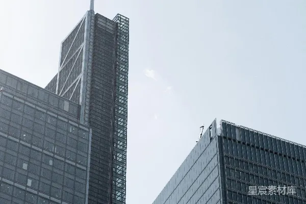 高清摄影 摩天大楼的现代都市景观