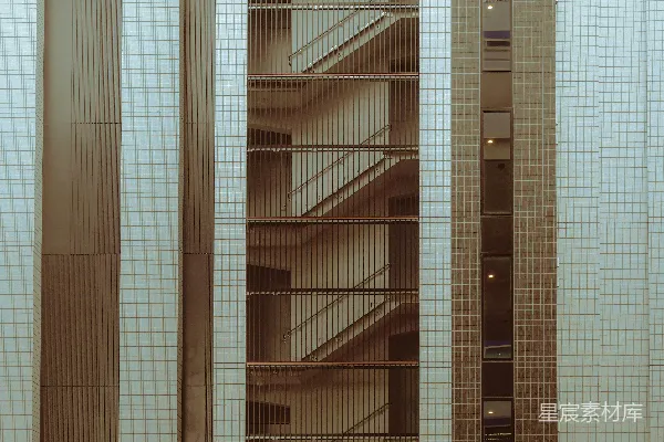 高清摄影 现代建筑中的楼梯