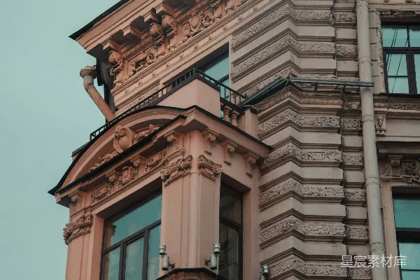 高清摄影 复古建筑的角落