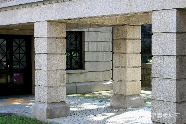 高清摄影 石制建筑入口