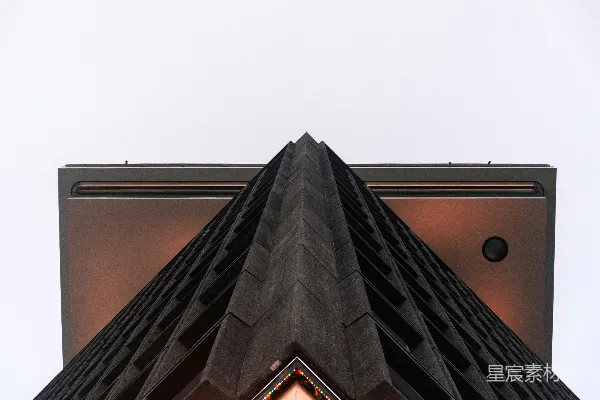高清摄影 现代建筑的尖顶视角
