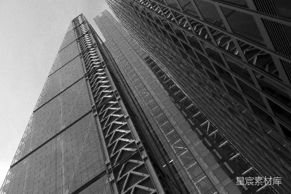 高清摄影 现代城市建筑剪影