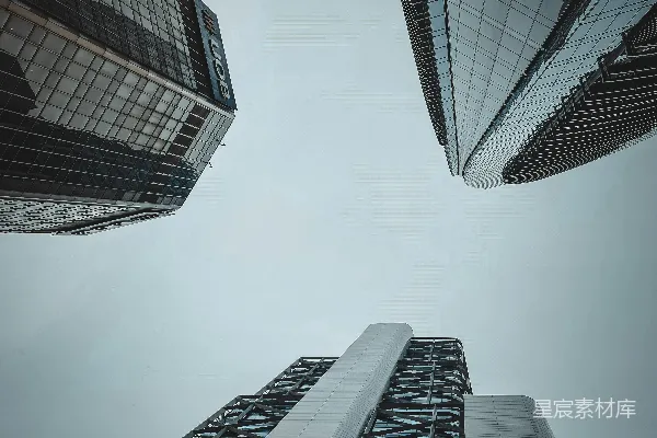 高清摄影 仰望高楼