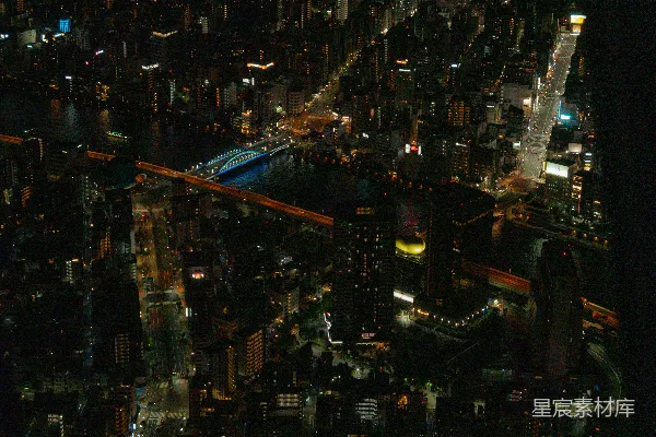 高清摄影 夜幕下的东京