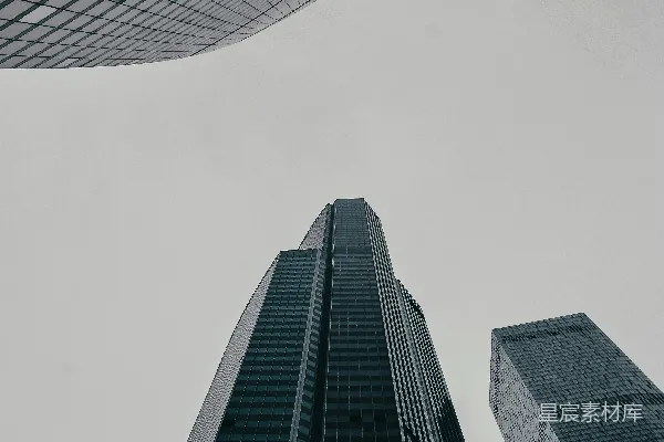 高清摄影 俯瞰摩天大楼