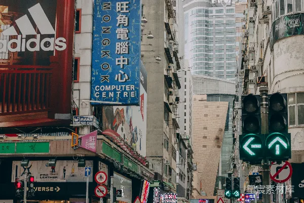 高清摄影 香港旺角街头日常