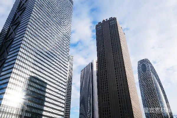 高清摄影 现代都市的摩天大楼