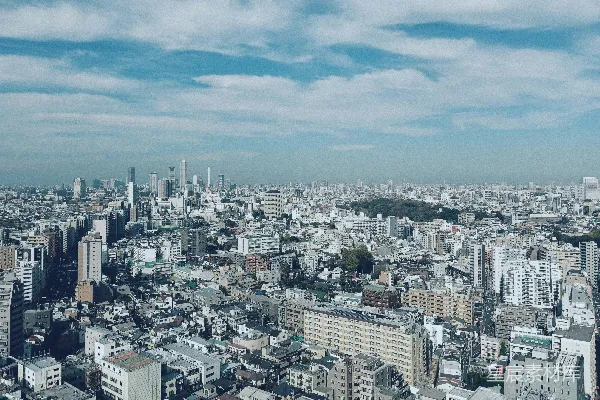 高清摄影 东京城市全景