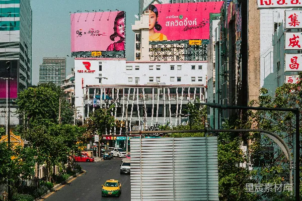 高清摄影 现代都市的街道风景