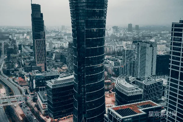 高清摄影 现代城市天际线
