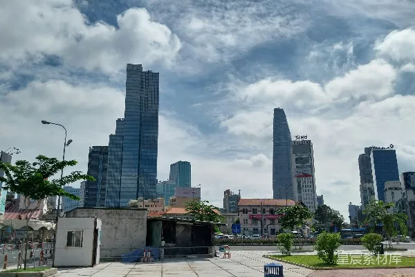 高清摄影 现代城市天际线