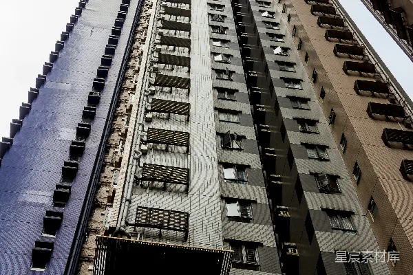 高清摄影 高楼林立的城市景象
