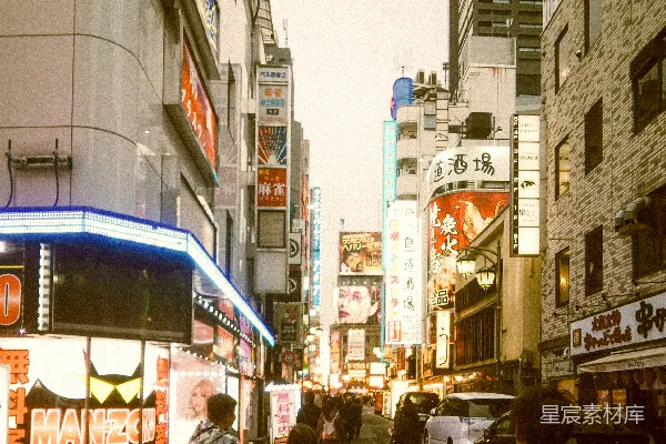 高清摄影 繁华都市的夜景