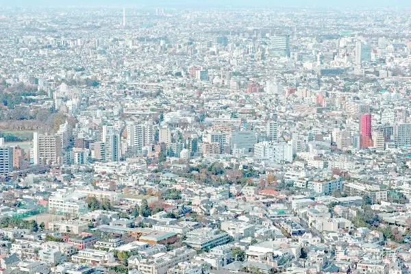 高清摄影 东京城市全景