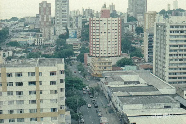 高清摄影 城市全景俯瞰