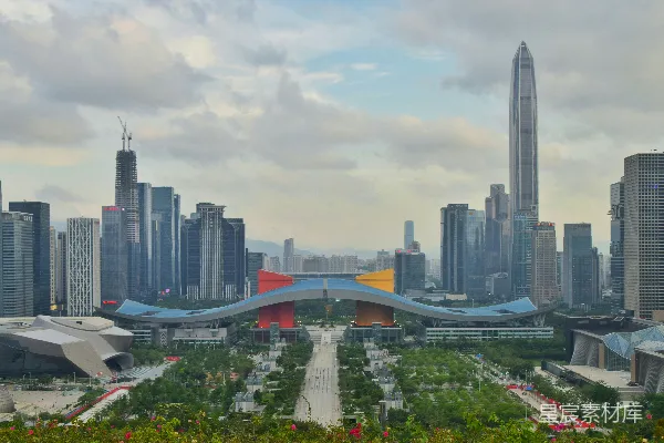 高清摄影 深圳现代化城市景观