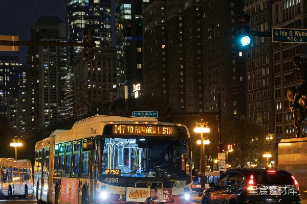 高清摄影 夜晚的城市街头