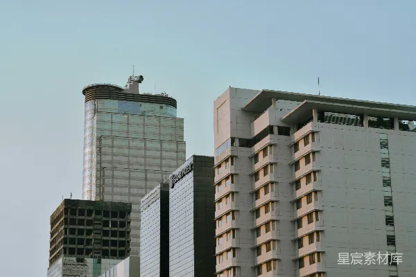 高清摄影 现代都市的建筑群
