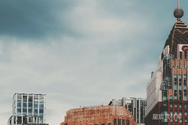 高清摄影 现代城市天际线