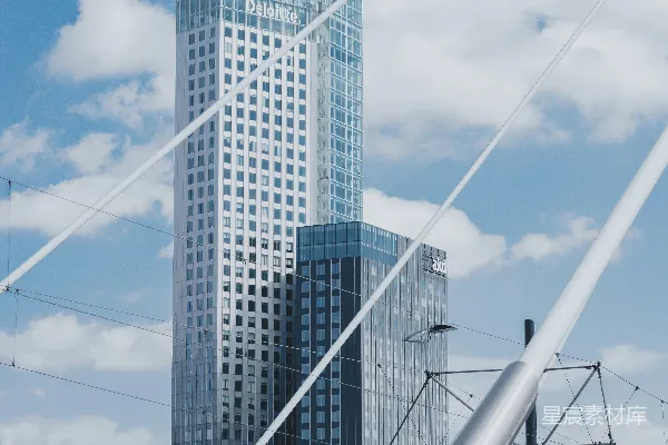 高清摄影 现代都市的天空之城