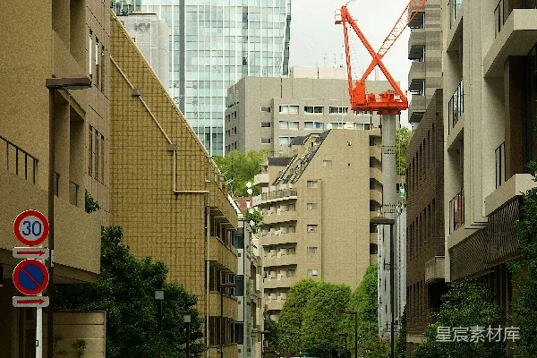 高清摄影 都市中的宁静小巷