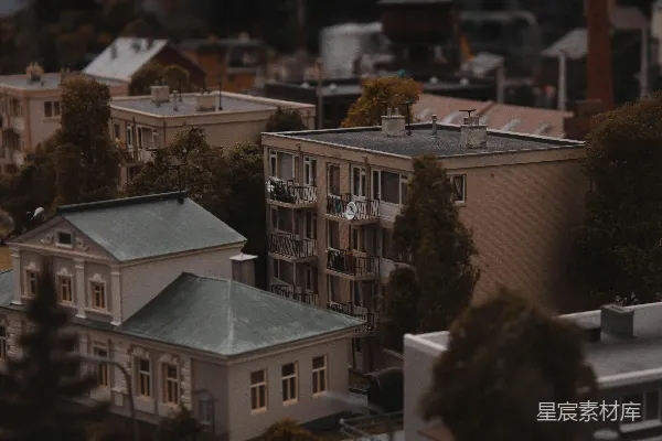 高清摄影 微型城市景观