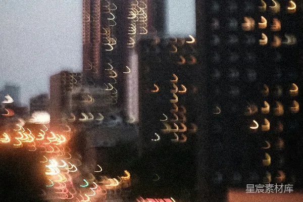 高清摄影 城市夜景的光绘