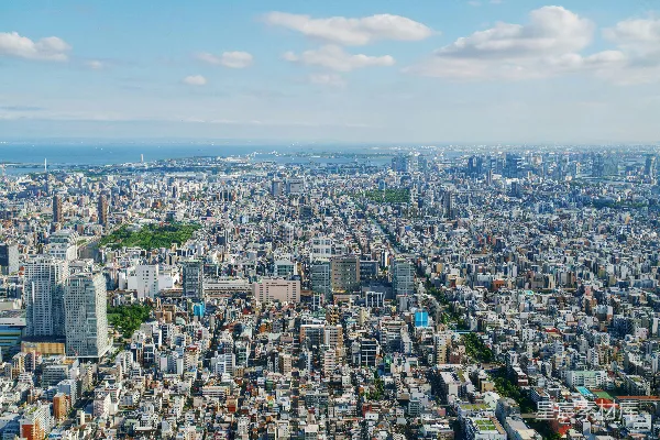高清摄影 大阪全景俯瞰