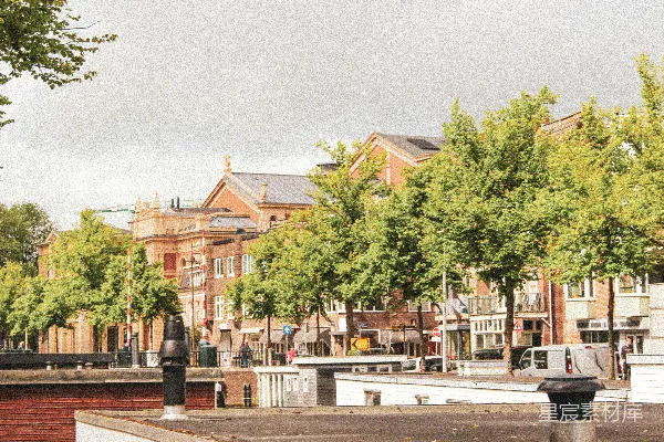 高清摄影 荷兰小镇的宁静时光
