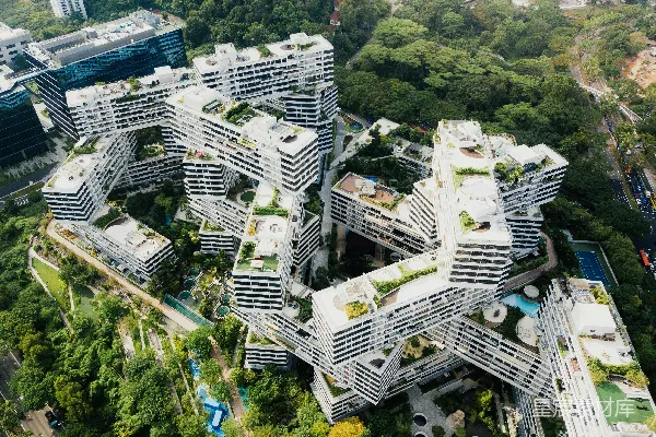高清摄影 新加坡的空中花园建筑