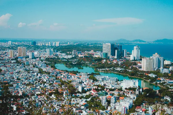 高清摄影 城市全景俯瞰