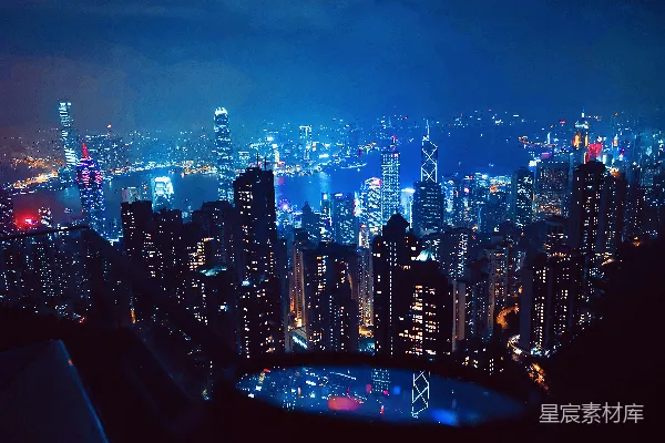 高清摄影 香港夜景俯瞰