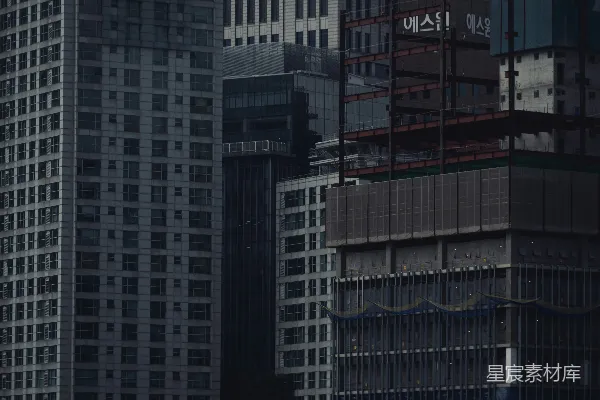 高清摄影 城市建筑群