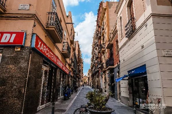 高清摄影 巴塞罗那街景