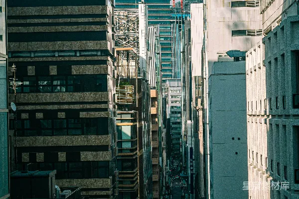 高清摄影 都市中的建设与繁忙