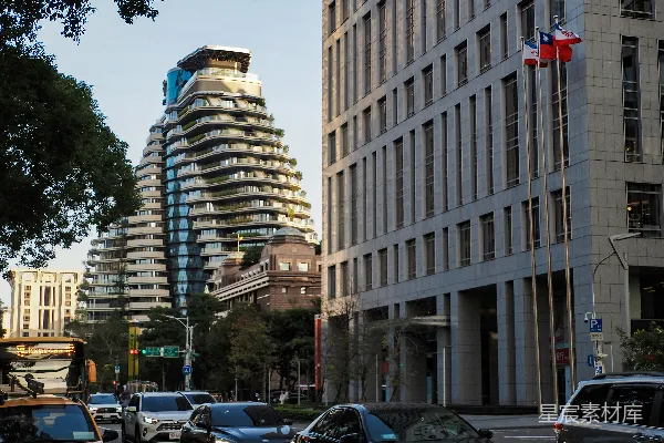 高清摄影 城市街景与现代建筑