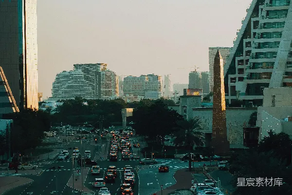高清摄影 繁忙城市交通