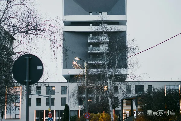 高清摄影 现代建筑与城市街道